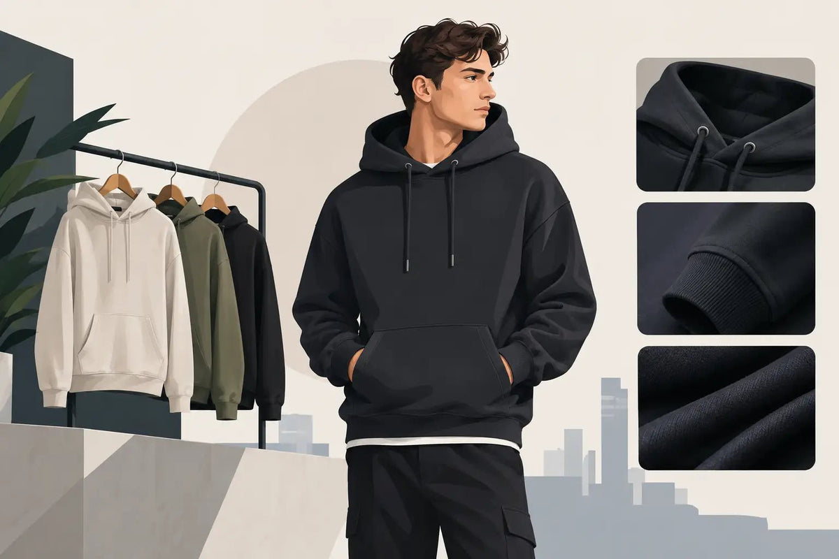 Choisir un hoodie streetwear premium homme - Kinimaxrose.com